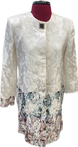 Cappotto bianco donna