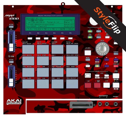 Akai mpc 1000 skin camo - akai,