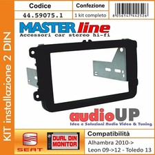 MASCHERINA AUTORADIO KIT 2 DIN