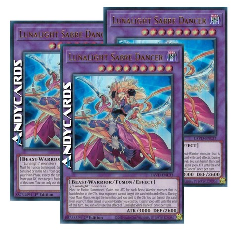 Lunalight sabre dancer - sabre, 3x
