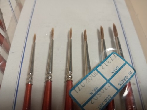 Set pennelli pelo bue - set,
