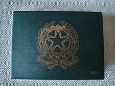 Italia - Album con serie divisionali Lire 1968 - 1980 - Serie Zecca Italiana.