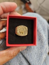 Anello Rolex placcato in oro