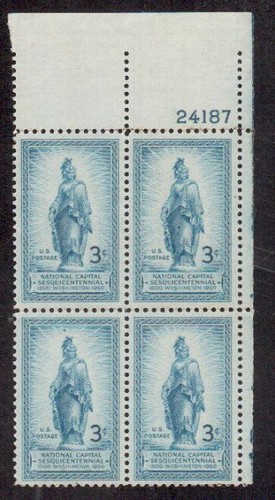 Scott 989 cent statua - scott, #989...3