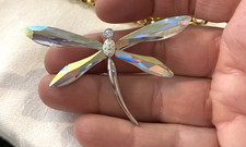 Spilla Swarovski libellula ali