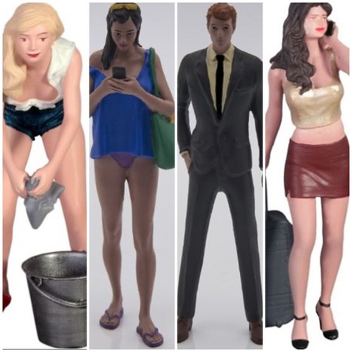 Adc figurine diaorama - figurine,