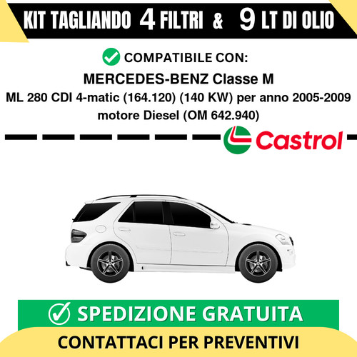 Tagliando per mercedes benz - tagliando, mercedes-benz