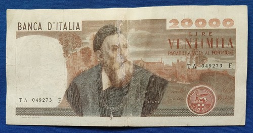 20000 lire tiziano - 20000,