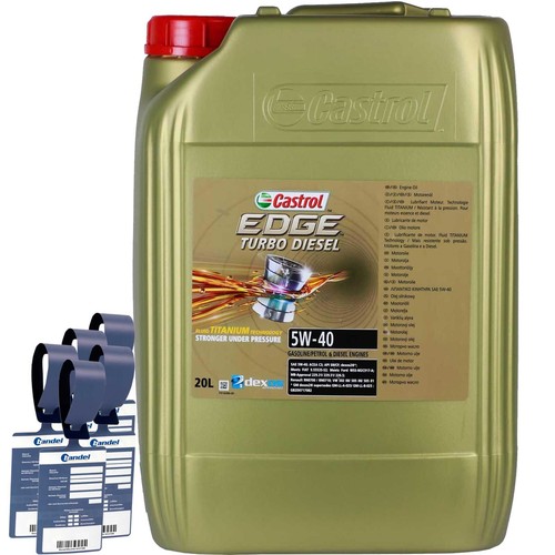 20l castrol edge titanium - castrol,