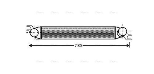 Ava carica intercooler aria - ava,