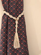 Fascette per tenda in macramè