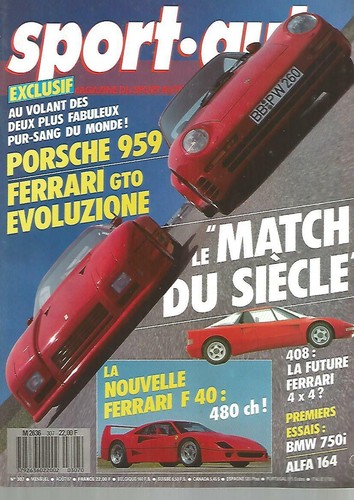 Sport auto 307 porsche - auto,