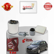 KIT TAGLIANDO 4 FILTRI E OLIO SKODA FABIA II 1.2 TSI 63KW 86CV DAL 2010 ->