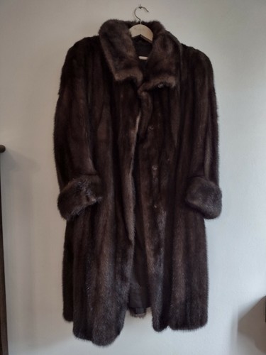Pelliccia visone marrone - di,