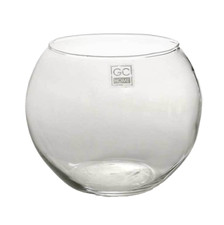 VASO SFERA PALLA SFERICO VETRO