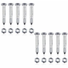 Kit 10 pezzi perno e dado di