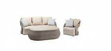 Mobili in rattan set salotto