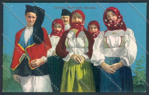 Nuoro costumi sardi baronia - costumi,