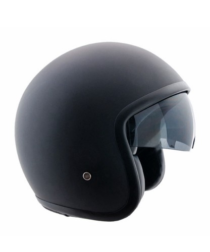 Casco jet con - jet, visiera