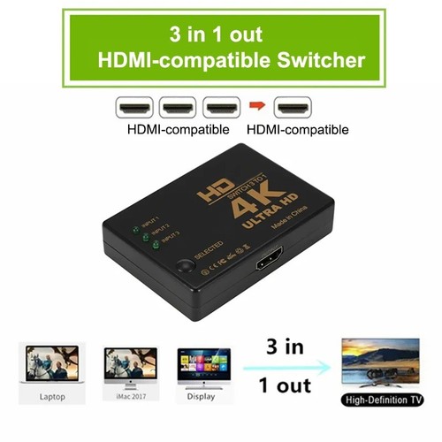 Hdmi switch out 4k - switch, 1
