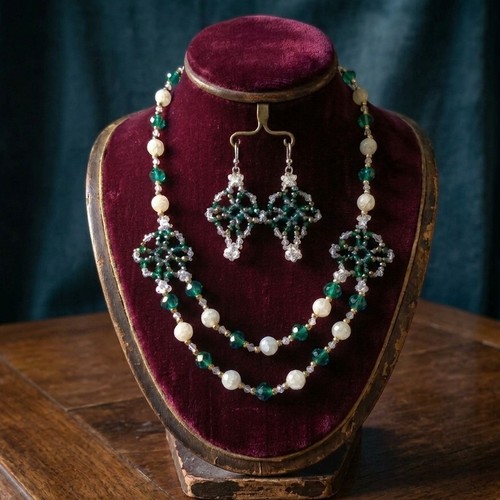 Collana lunga fatta mano - lunga,