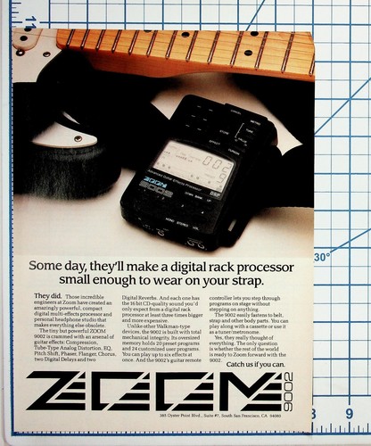 Zoom 9002 processore - 9002, effetti