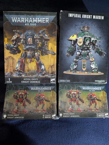 Lotto warhammer 40k - warhammer, cavaliere