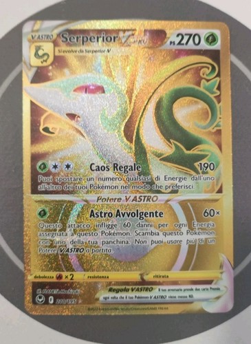 Carta pokemon serperior - carta,
