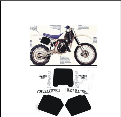 Adesivi wmx 125 - ,
