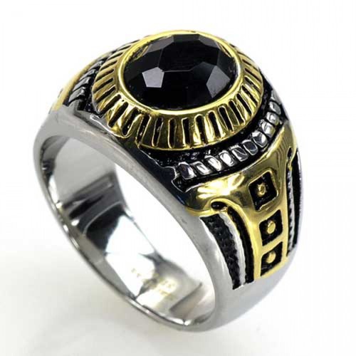Edelstahl anello oro cromo - edelstahl-,