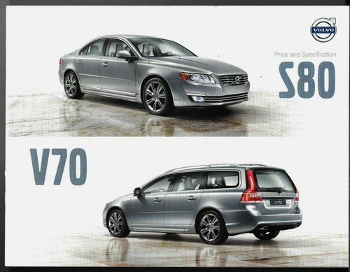Volvo v70 s80 2013 - e, 2013-14