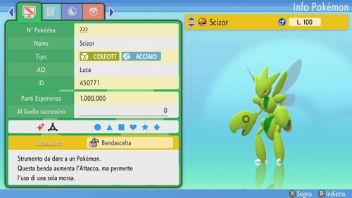 Scizor shiny 6iv battle - battle, ready