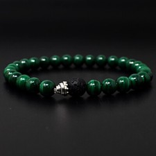 116 cts earth mined - mined, malachite
