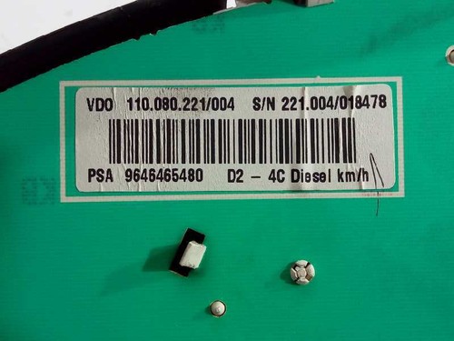 9646465480 quadro strumenti
