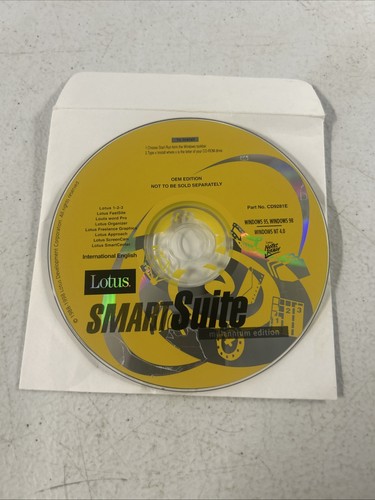 Ibm lotus smartsuite - lotus,