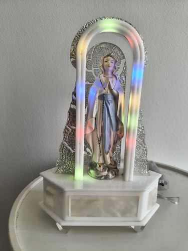 Madonna ceramica lampada - , /lampada