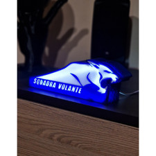 Lampada LED Polizia di Stato - Squadra Volante Stampata in 3D