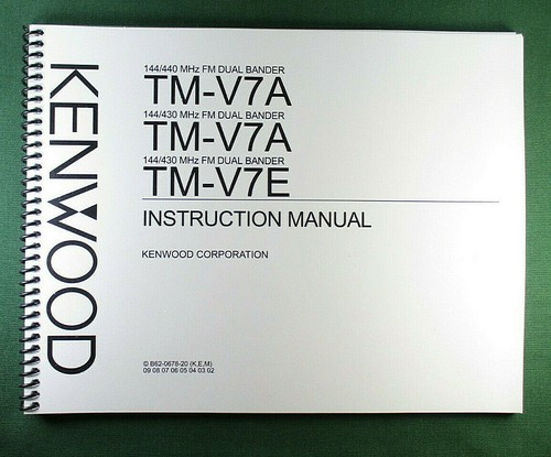 Kenwood v7a manuale di - kenwood,
