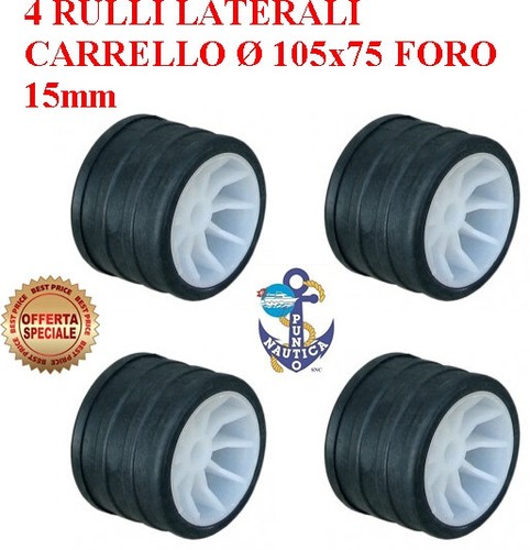 Rulli laterali carrello ø - 4,