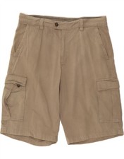 CARRERA pantaloncino cargo uomo W36 grande beige cotone DD21