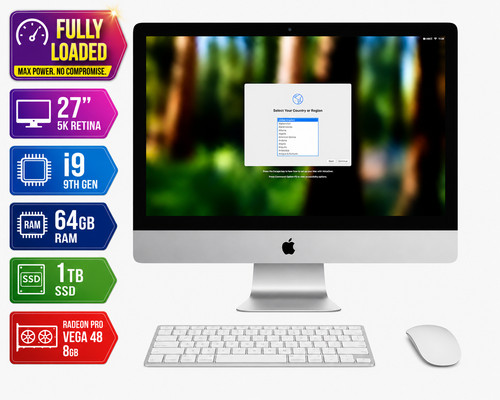 Apple imac intel i9 - 27", i9-9th