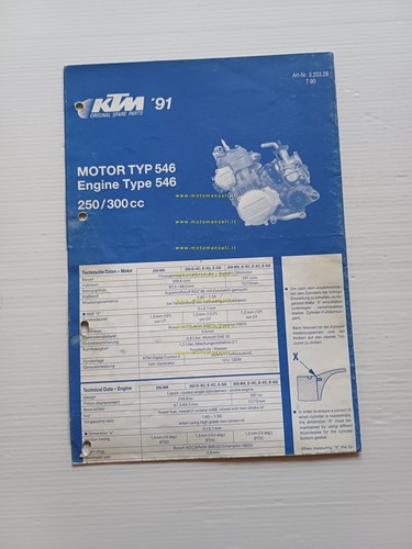 Ktm motore typ 546 - ktm, 300