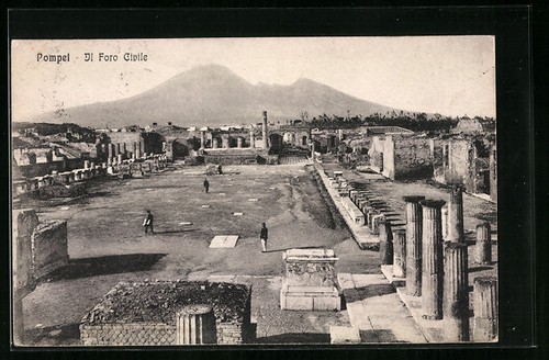 Pompei foro civile - foro,