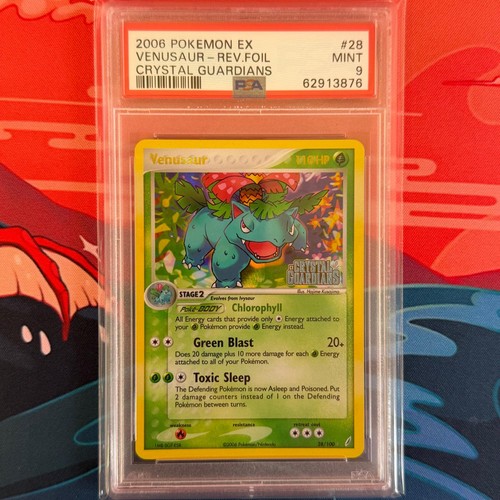 Psa venusaur reverse holo - psa, 9