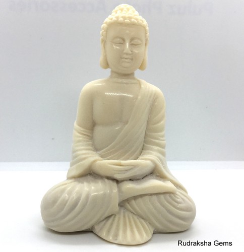 2cm seduto buddha pietra - buddha,