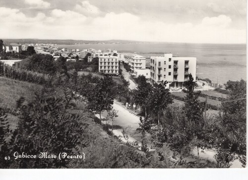 Cartolina postale gabicce mare - cartolina,