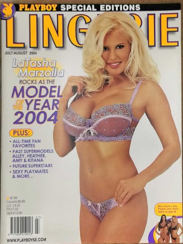 Playboy lingerie july august - playboy, july/august