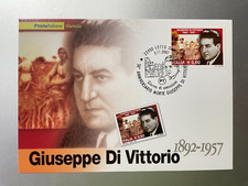 2007 Cartolina Filatelica Giuseppe Di Vittorio