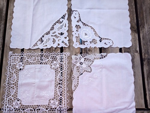 Vintage lace embroidered - lace,