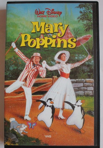 Mary poppins vhs - mary,